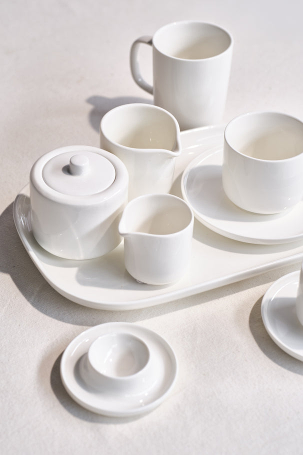 Cosy & Trendy Mokken Moon White 290 ml - 4 Stuks
