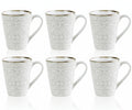 Cosy & Trendy Koffiemokken Murano Beige 340 ml - 6 Stuks