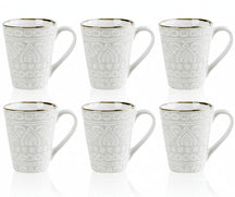 Cosy & Trendy Koffiemokken Murano Beige 340 ml - 6 Stuks