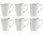 Cosy & Trendy Koffiemokken Murano Beige 340 ml - 6 Stuks