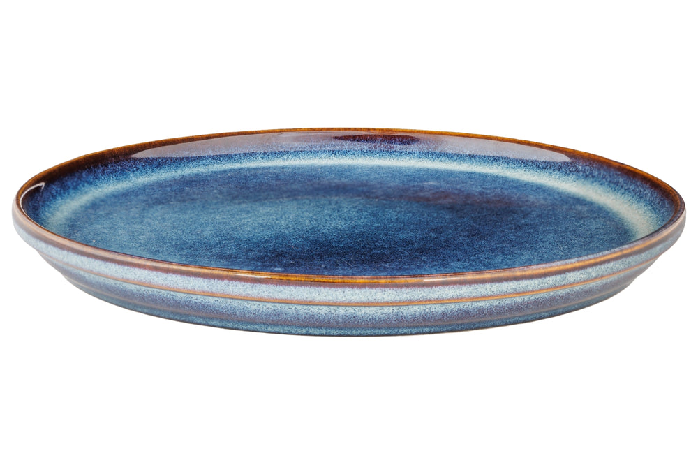 Cosy & Trendy Ontbijtborden / Dessertborden Jade Indigo ø 22.5 cm - 4 Stuks