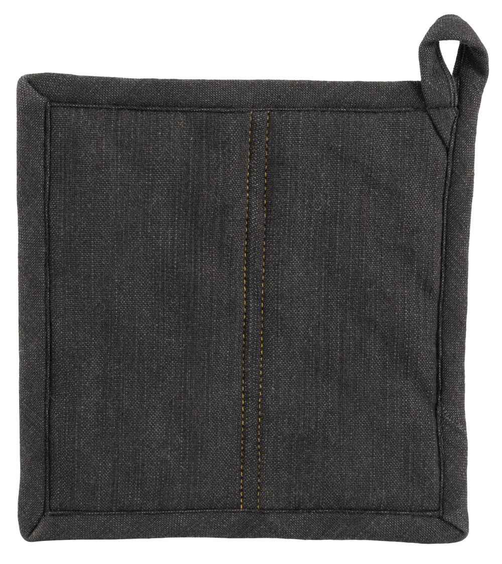 Cosy & Trendy Pannenlap D'nim Donkerblauw 20 x 20 cm