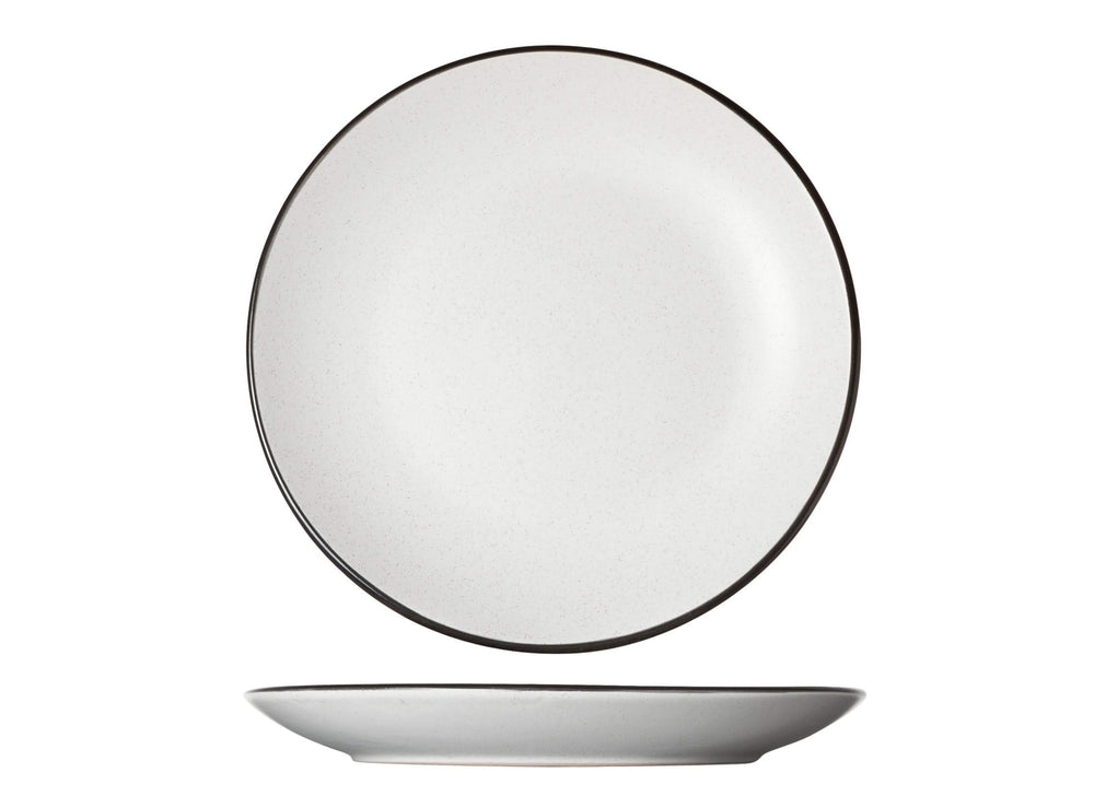 Cosy & Trendy Ontbijtborden - Dessertborden - Speckle Wit ø 19.5 cm - 6 stuks