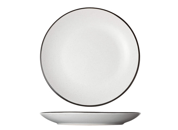 Cosy & Trendy Ontbijtborden - Dessertborden - Speckle Wit ø 19.5 cm - 6 stuks