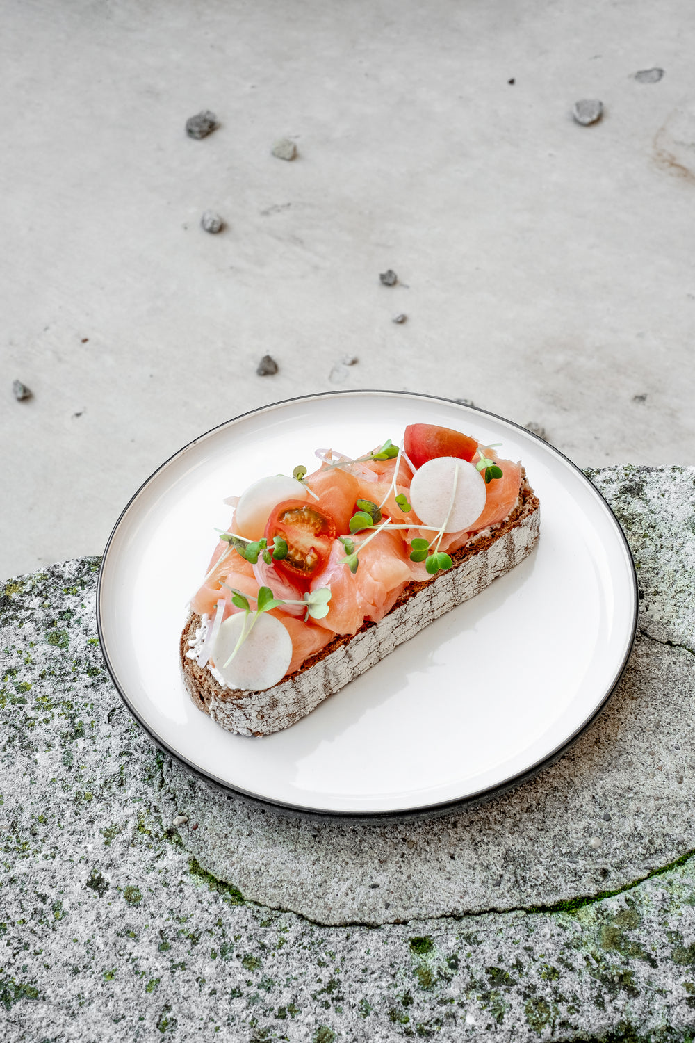 Cosy & Trendy Ontbijtborden / Dessertborden Ciel Wit ø 22 cm - 4 Stuks