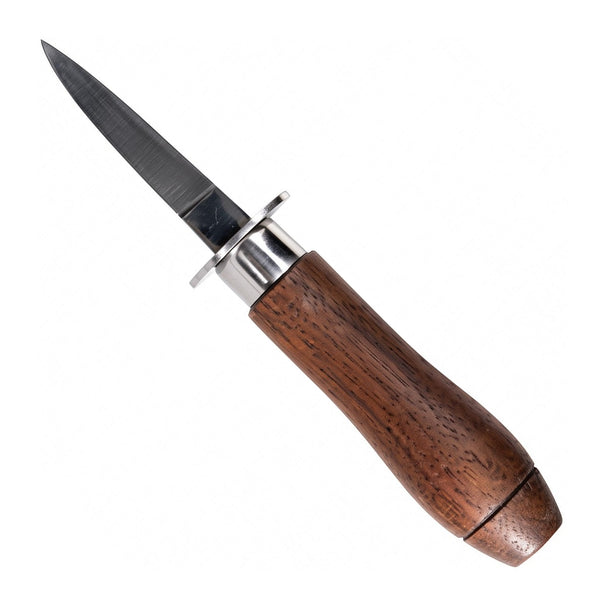 Crafts La Marée Oestermes Walnotenhout - 6.6 cm