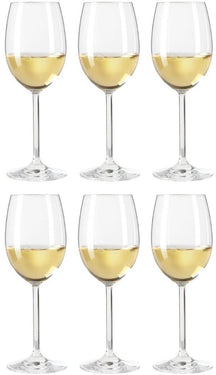 Leonardo Witte Wijnglazen - Daily - 370 ml - 6 stuks