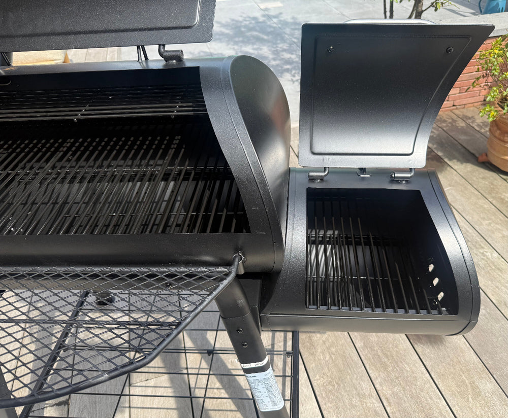Landmann BBQ / Smoker Vinson 200 - Houtskoolbarbecue - Grilloppervlak 70.5 x 39.5 cm