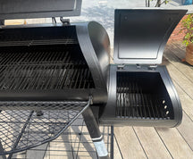 Landmann BBQ / Smoker Vinson 200 - Houtskoolbarbecue - Grilloppervlak 70.5 x 39.5 cm