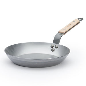 De Buyer Koekenpan Mineral B Hout - ø 24 cm - zonder anti-aanbaklaag
