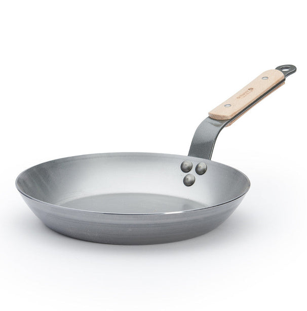 De Buyer Koekenpan Mineral B Hout - ø 24 cm - zonder anti-aanbaklaag