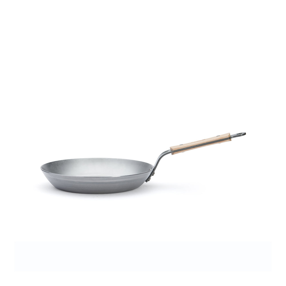 De Buyer Koekenpan Mineral B Hout - ø 24 cm - zonder anti-aanbaklaag
