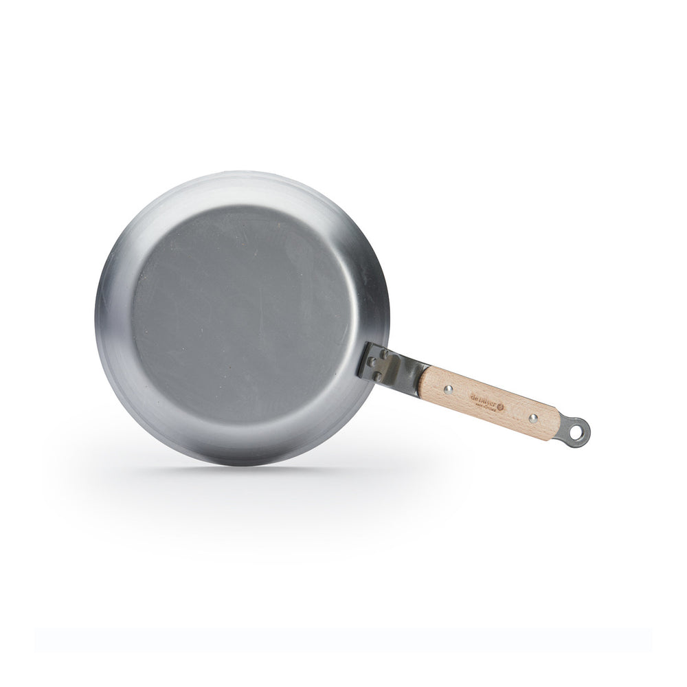 De Buyer Koekenpan Mineral B Hout - ø 24 cm - zonder anti-aanbaklaag