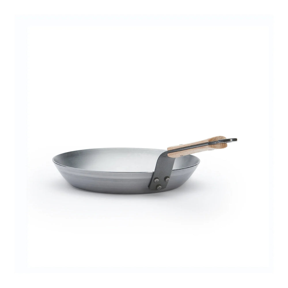 De Buyer Koekenpan Mineral B Hout - ø 24 cm - zonder anti-aanbaklaag