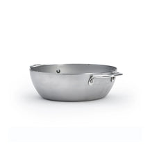 De Buyer Hapjespan / Sauteuse met 2 handvaten - Mineral B Pro - ø 28 cm / 4 liter - zonder anti-aanbaklaag