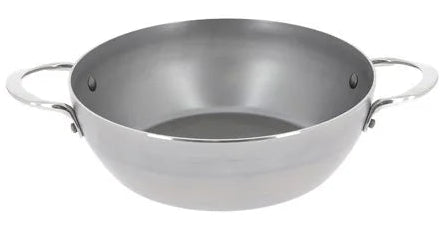 De Buyer Hapjespan / Sauteuse met 2 handvaten - Mineral B Pro - ø 32 cm / 5.5 liter - zonder anti-aanbaklaag