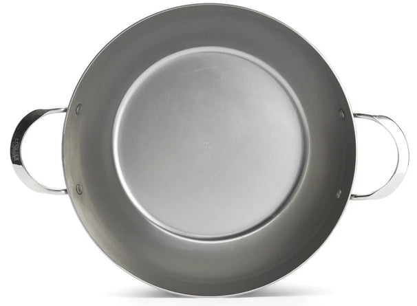 De Buyer Hapjespan / Sauteuse met 2 handvaten - Mineral B Pro - ø 32 cm / 5.5 liter - zonder anti-aanbaklaag