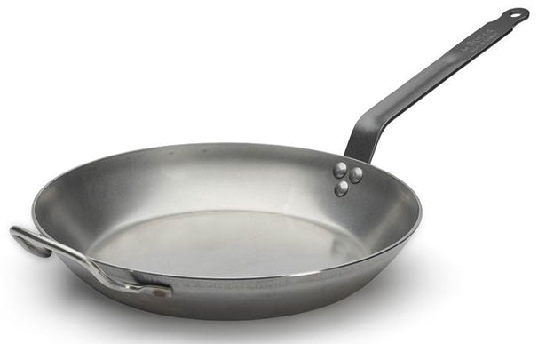 De Buyer Koekenpan Lyonnaise Carbone Plus - Plaatstaal - ø 32 cm - zonder anti-aanbaklaag
