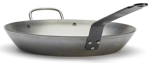 De Buyer Koekenpan Lyonnaise Carbone Plus - Plaatstaal - ø 32 cm - zonder anti-aanbaklaag