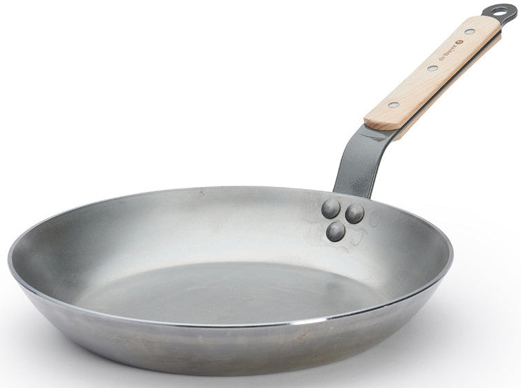 De Buyer Koekenpan Mineral B Hout - ø 28 cm - zonder anti-aanbaklaag