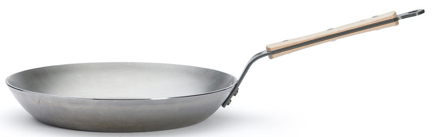 De Buyer Koekenpan Mineral B Hout - ø 28 cm - zonder anti-aanbaklaag