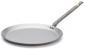 De Buyer Pannenkoekenpan / Crepepan Carbone Plus - Plaatstaal - ø 24 cm - zonder anti-aanbaklaag