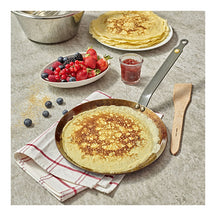 De Buyer Pannenkoekenpan / Crepepan Carbone Plus - Plaatstaal- ø 30 cm - zonder anti-aanbaklaag