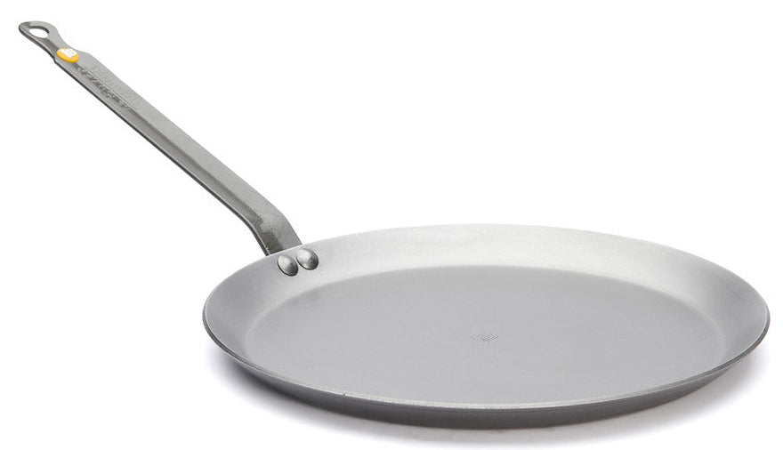 De Buyer Pannenkoekenpan / Crepepan Carbone Plus - Plaatstaal - ø 24 cm - zonder anti-aanbaklaag