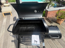 Landmann BBQ / Smoker Vinson 200 - Houtskoolbarbecue - Grilloppervlak 70.5 x 39.5 cm