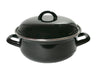 Cookinglife Braadpan met deksel - Emaille - Cooking - ø 26 cm / 5 Liter - geëmailleerde anti-aanbaklaag