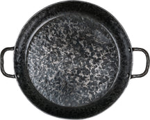 Forged Koekenpan Carbonstaal met 2 handvatten ø 24 cm - geschikt voor alle warmtebronnen - zonder anti-aanbaklaag