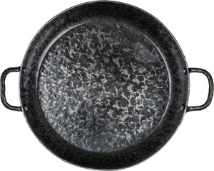Forged Koekenpan Carbonstaal met 2 handvatten ø 28 cm - geschikt voor alle warmtebronnen - zonder anti-aanbaklaag