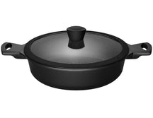 Sola Hapjespan / Sauteerpan met deksel Fair Cooking ø 28 cm - standaard anti-aanbaklaag