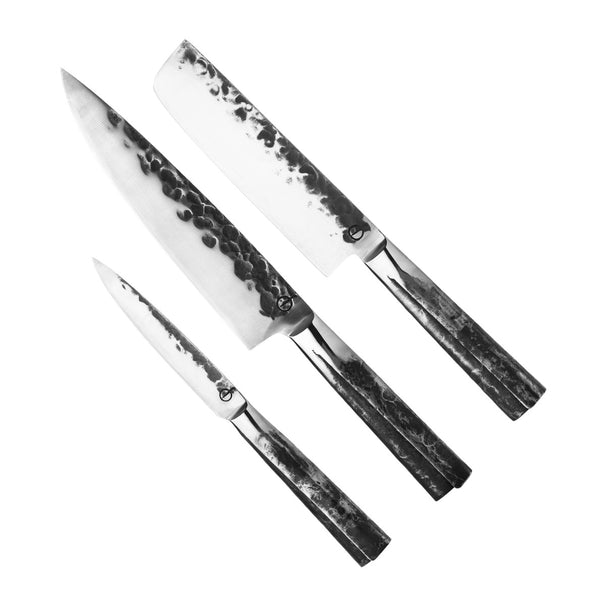 Forged Messenset Intense - 3 - delig - Koksmes, Hakmes en Universeel mes