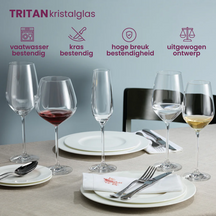 Schott Zwiesel Wijnglazen Fortissimo - Set 18 delig - Witte en Rode Wijnglazen & Gin Tonic Glazen
