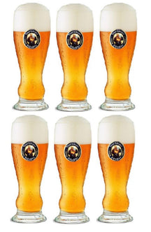Franziskaner Weizen Bierglazen 330 ml - 6 stuks
