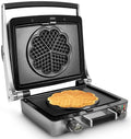 Fritel Wafelijzer WaffleTastic - Hartjeswafels - Keramische anti-aanbaklaag - 1600 W - CW3668