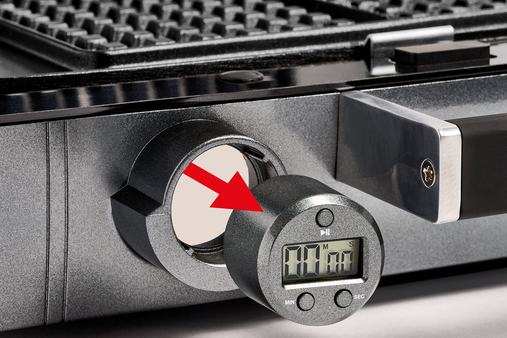 Fritel Wafelijzer WaffleTastic - Hartjeswafels - Keramische anti-aanbaklaag - 1600 W - CW3668