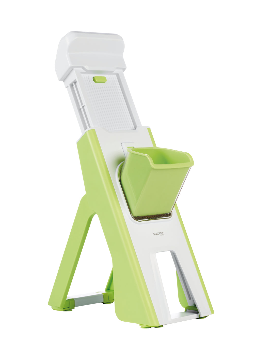 Ghidini Multifunctionele Mandoline / Groentesnijder - Verticaal - met opvangbak