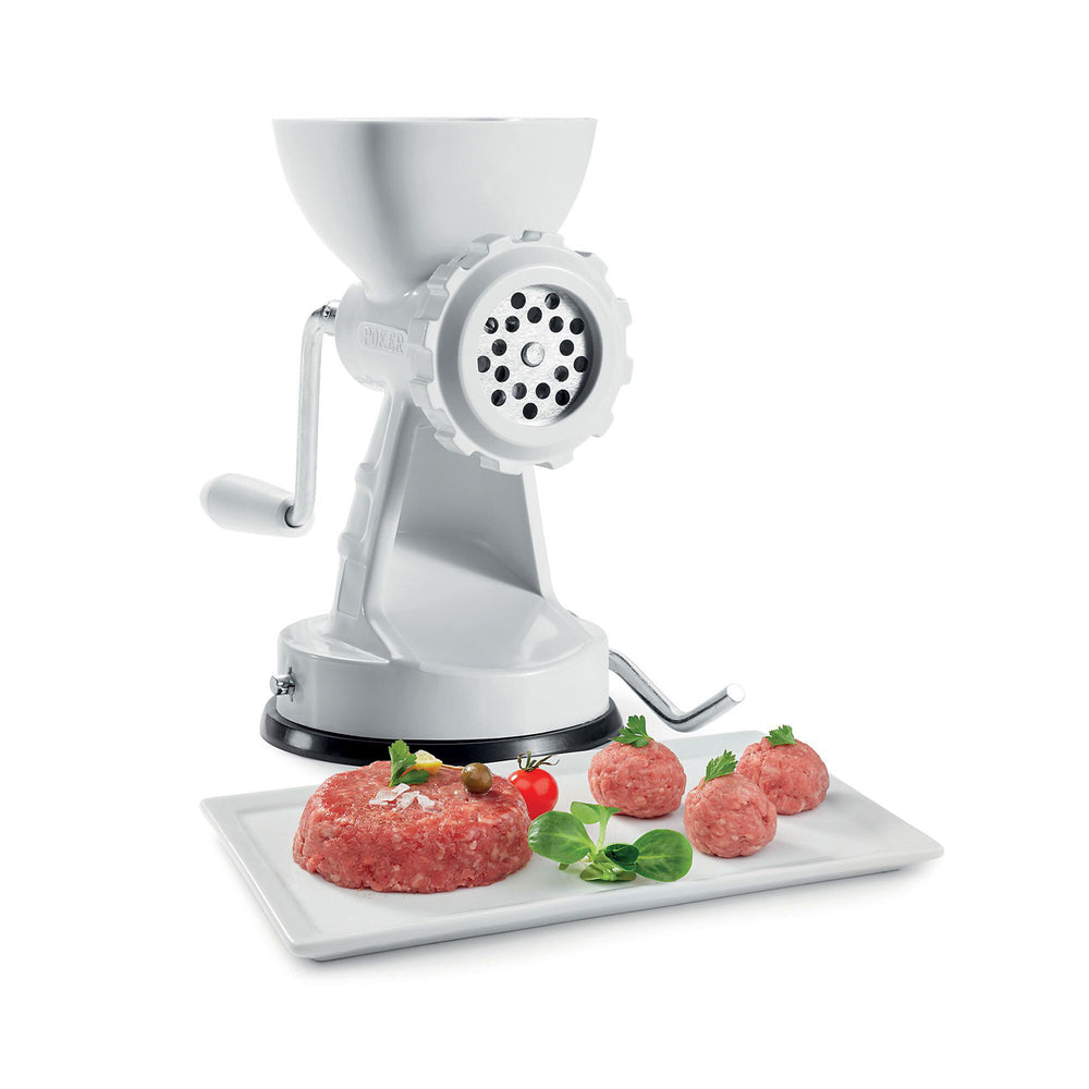 Ghidini Gehaktmolen / Vleesmolen met Zuignap - Inclusief Accessoires