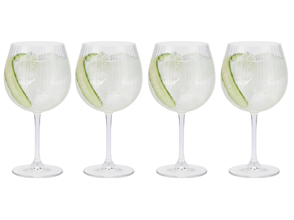 Cookinglife Gin Tonic Glazen Verano 620 ml - 4 stuks - Serveren Cocktails