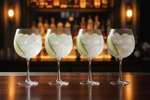 Cookinglife Gin Tonic Glazen Verano 620 ml - 4 stuks - Serveren Cocktails