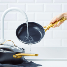 GreenPan Pannenset Padova Reserve Black 6-delig - Keramische anti-aanbaklaag - Kookpan ø 24 cm, Steelpan ø 18, 20 cm, Koekenpan ø 20, 28 cm & Hapjespan ø 24 cm