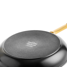 GreenPan Pannenset Padova Reserve Black 6-delig - Keramische anti-aanbaklaag - Kookpan ø 24 cm, Steelpan ø 18, 20 cm, Koekenpan ø 20, 28 cm & Hapjespan ø 24 cm