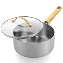 GreenPan Pannenset Padova Reserve 3-delig - Triply - Kookpan ø 20, 24 cm & Steelpan ø 18 cm