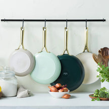 GreenPan Koekenpannenset Shades Natural 3-delig - Keramische anti-aanbaklaag - Koekenpan ø 20, 24 & 28 cm