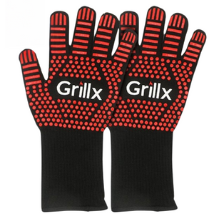 GrillX BBQ Handschoenen / Ovenhandschoenen - Extra Grip - 2 Stuks