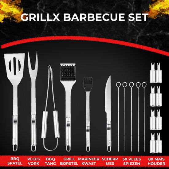 Blackwell Barbecue & Grill Box XXL – BBQ Tools/Accessoires Cadeau