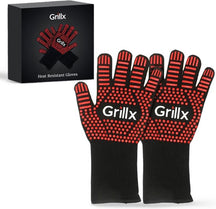 GrillX BBQ Handschoenen / Ovenhandschoenen - Extra Grip - 2 Stuks