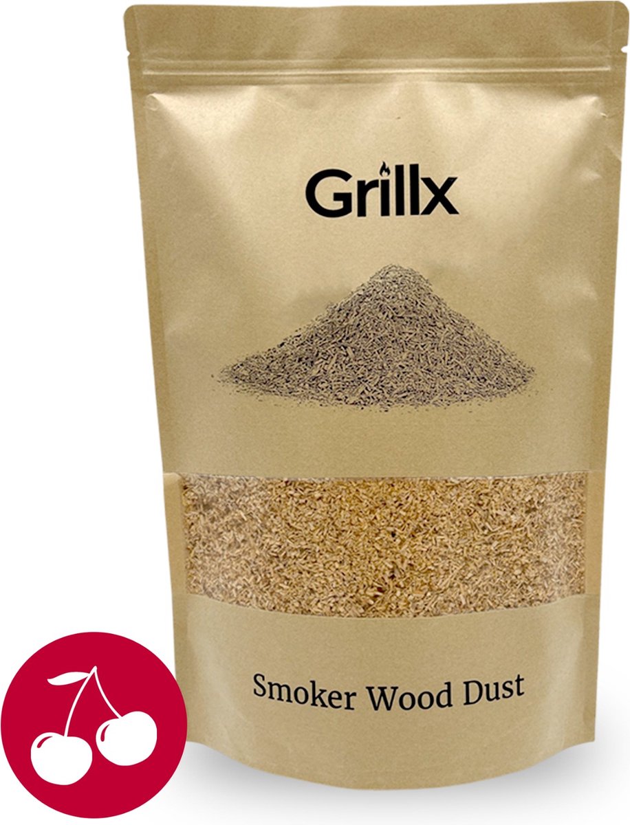 GrillX Rookmot Kers - Voor Koud Roken - 3 Liter
